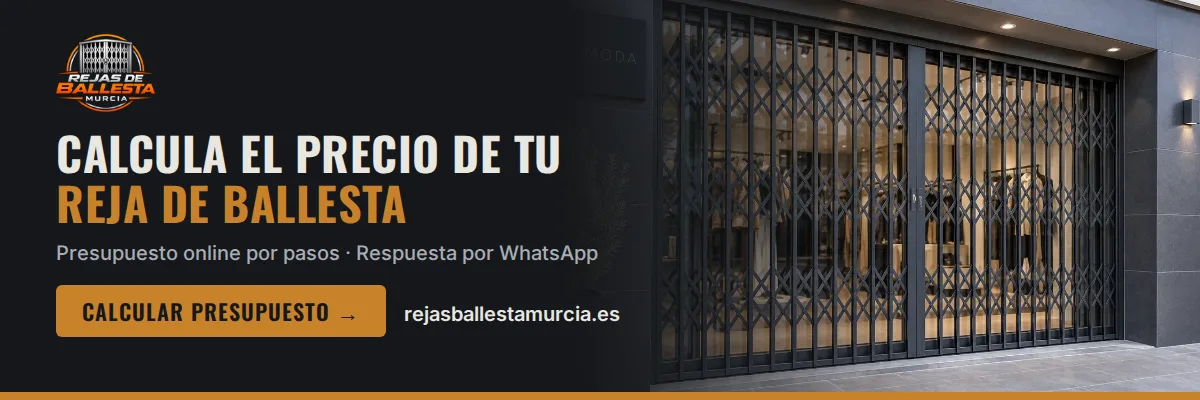Calculadora de presupuesto de rejas de ballesta en Murcia en rejasballestamurcia.es
